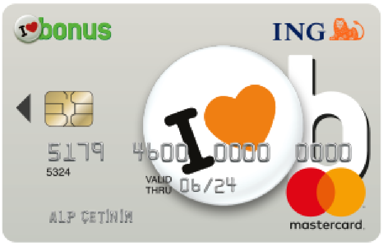 ING Bonus Card — resmî kart görseli