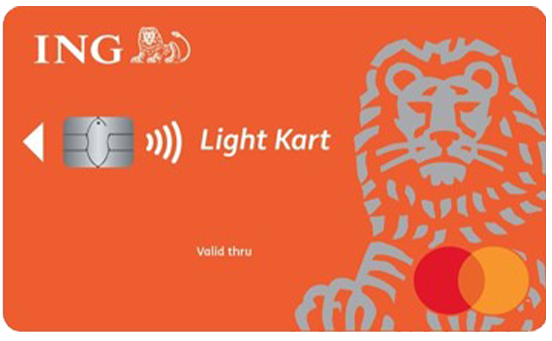 ING Light Kart — resmî kart görseli